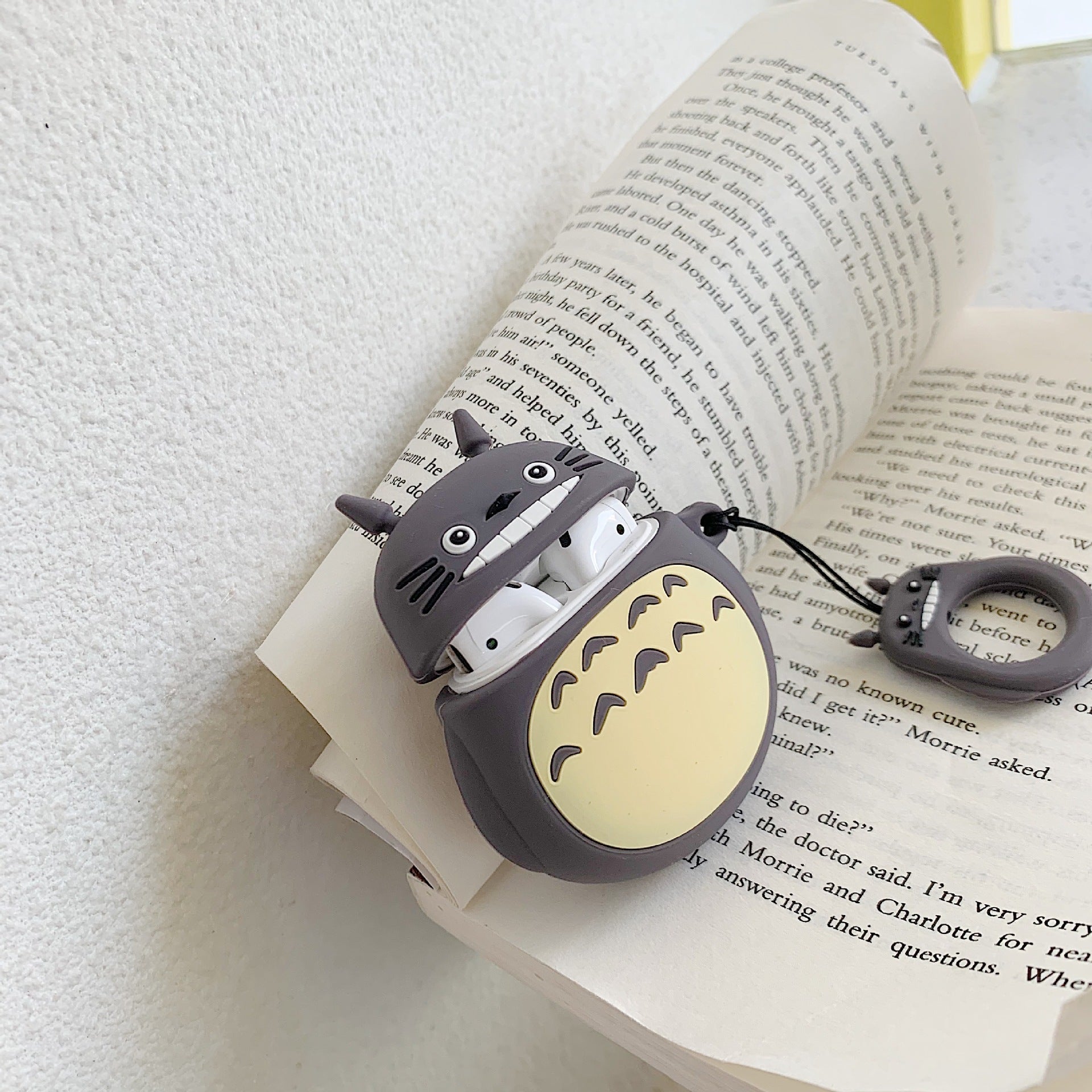 Totoro-Themed AirPods Metallic Guard