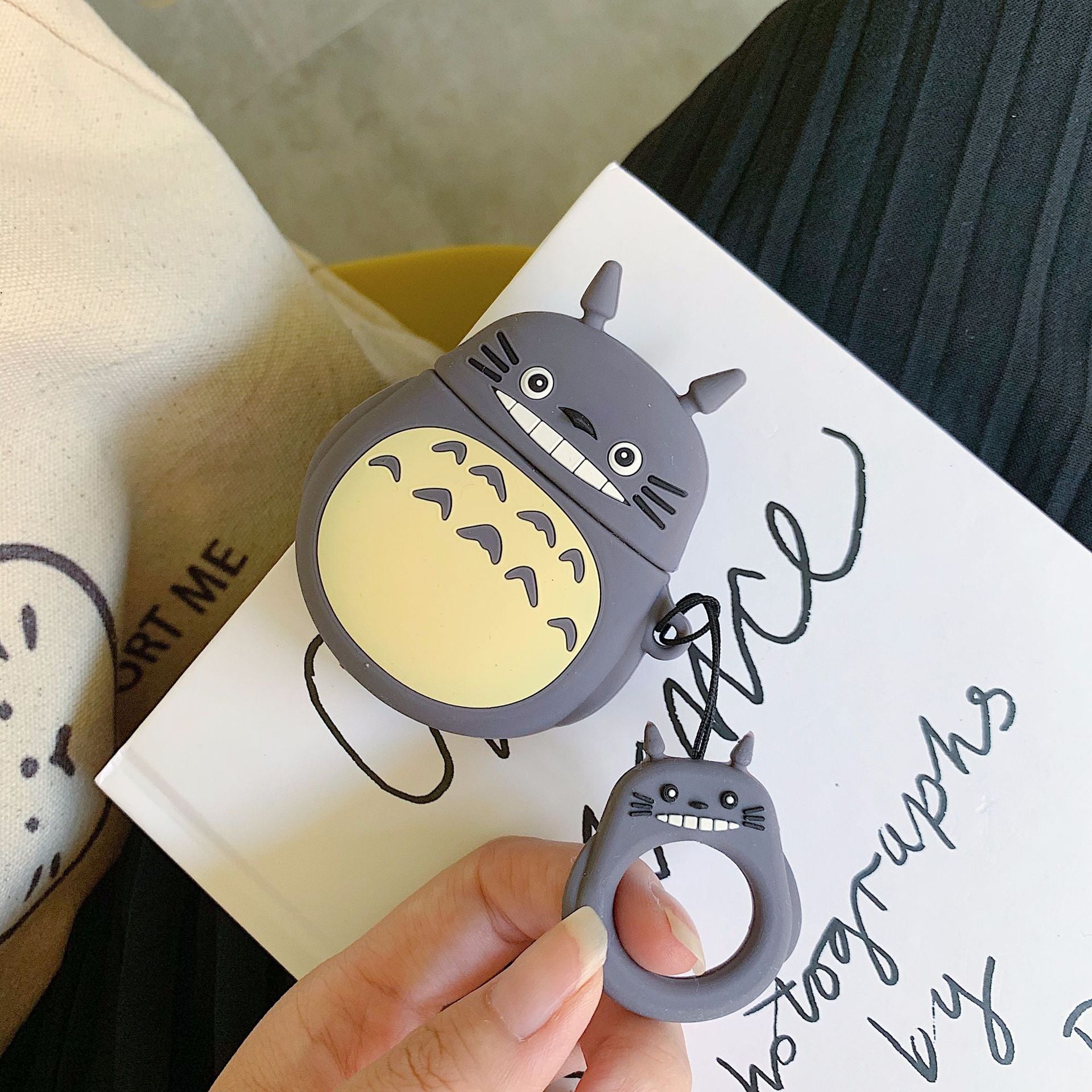 Totoro-Themed AirPods Metallic Guard