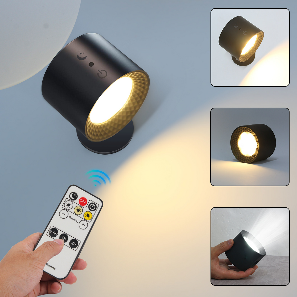 DualGlow Magnetic Night Light: Sleek, Eye-Friendly Illumination